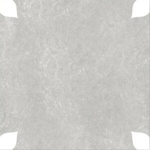 Cloudy Grey floral tile 300x300mm