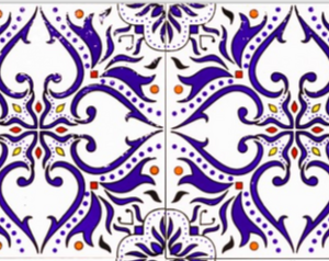 Decorative tile 1 - 6x6