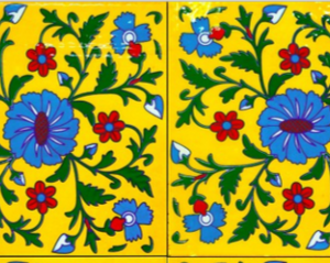 Decorative tile 5 - 6x6