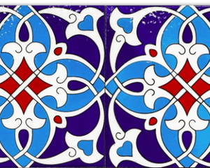 Decorative tile 6 - 6x6inch