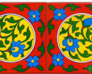 Decorative tile 7 -6x6inch