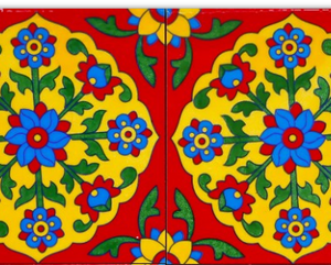 Decorative tile 9 - 6x6inch