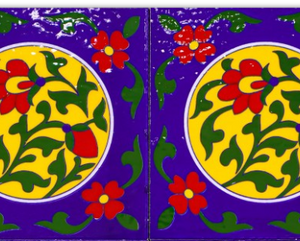 Decorative tile 14 - 6X6inch
