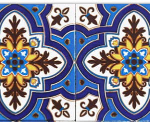 Decorative tile 17 - 6x6inch
