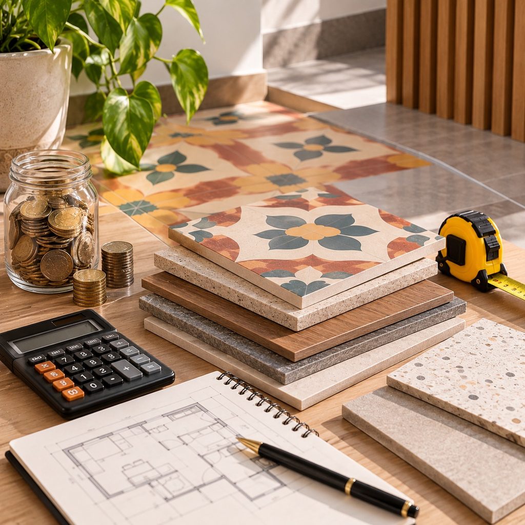Cost of Athangudi Tiles